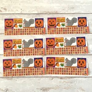 Halloween Letter Fall Stickers Bundle Alphabet Letters Pumpkins Crafts Supplies